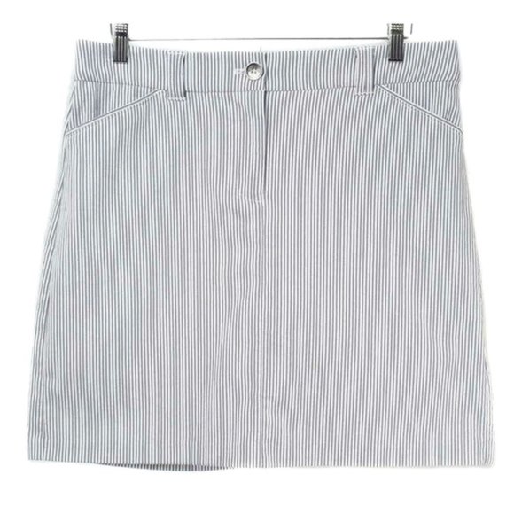 Charter Club Dresses & Skirts - Charter Club Seersucker Skort Plus Size 18W Stripe
